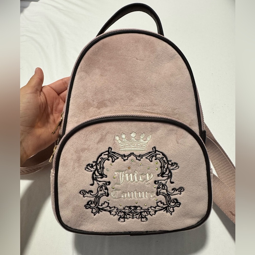 Juicy Couture Blush Pink Backpack